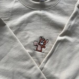 EMBROIDER- HEART FLUTTER JERRY